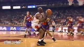 Michael Jordan Working Hard in 3OT Thriller (1993.06.13)