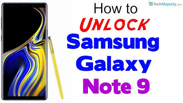 How to Unlock Samsung Galaxy Note 9 - AT&T, T-Mobile, Cricket, Xfinity Mobile, MetroPCS