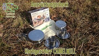 Ausruestungscheck: Kochgeschirr Camelwill - Unboxing & Test
