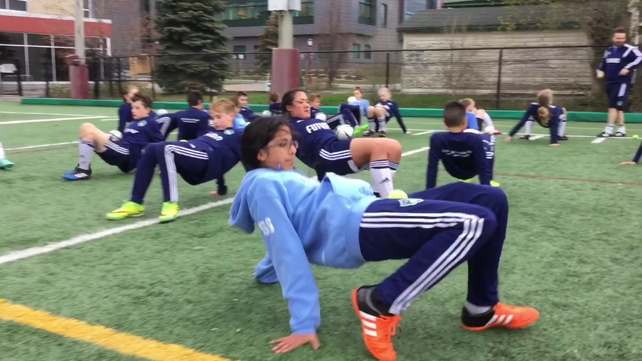 Fun Strength Training for Soccer Players - YouTube