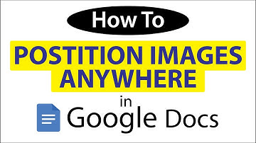 How To Position A Picture Anywhere In Google Docs | PC | * 2024