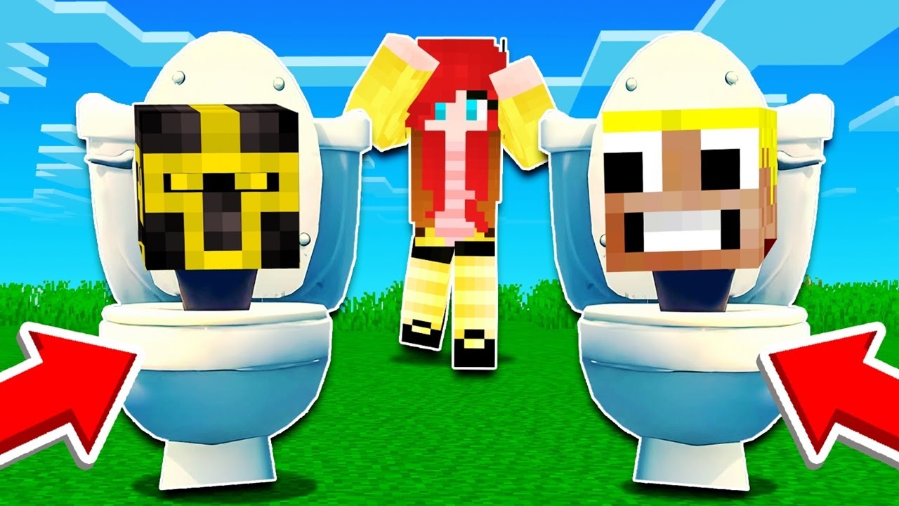 Mis AMIGOS se CONVIERTEN en SKIBIDI TOILET en Minecraft!