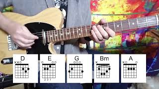 EIGHT DAYS A WEEK GUITAR LESSON - How To Play EIGHT DAYS A WEEK By The Beatles