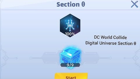 DC World Collide - Digital Universe Section 9 θ (Theta)