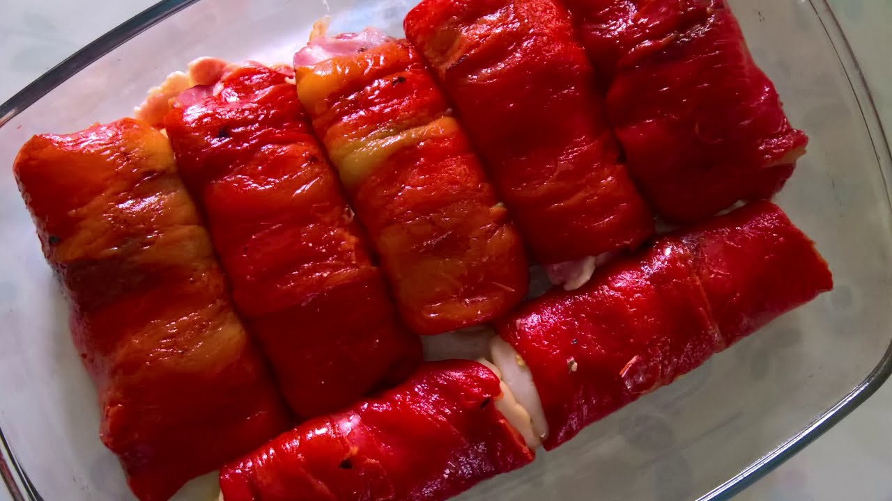 Rolnice sa pečenom paprikom i sirom/ Brz ručak koji će vas oduševiti