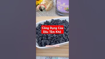 Bạn đã biết công dụng tuyệt vời của Dâu Tằm Khô chưa?