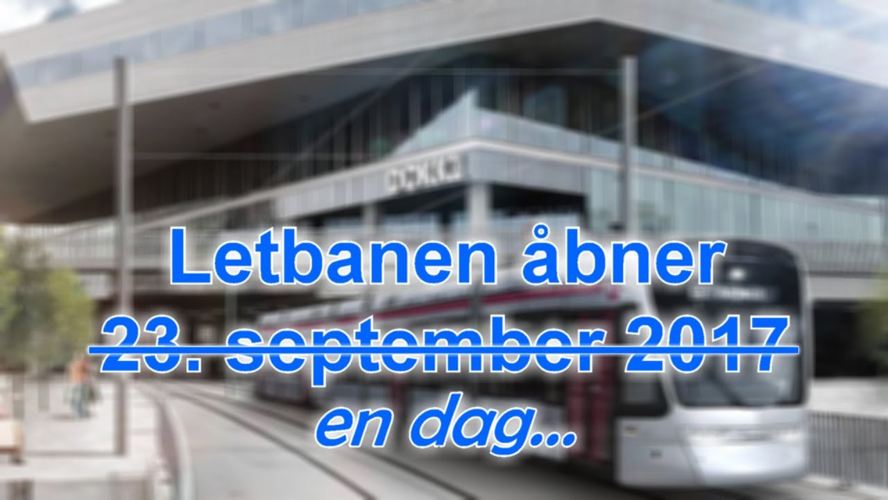 Aarhus Letbane åbner en dag...