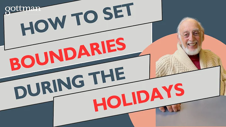 How to SET BOUNDARIES and MANAGE your STRESS during the HOLIDAYS
