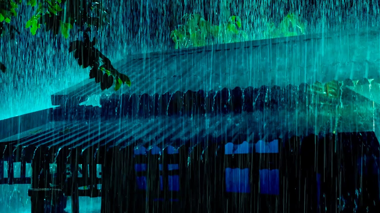 1 Hour Rain and Thunderstorm Sounds For Focus, Relaxing and Sleep ⛈️ Epidemic ASMR