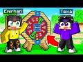 Yapı Kapışmasında Çark Çevirerek Arkadaşlarımı Trolledim! 🤣 | Minecraft