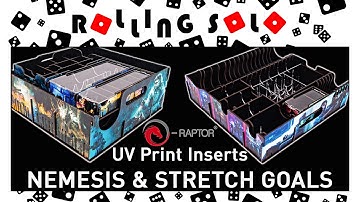 Featured Product | e-Raptor | Nemesis & Stretch Goals UV Print Inserts