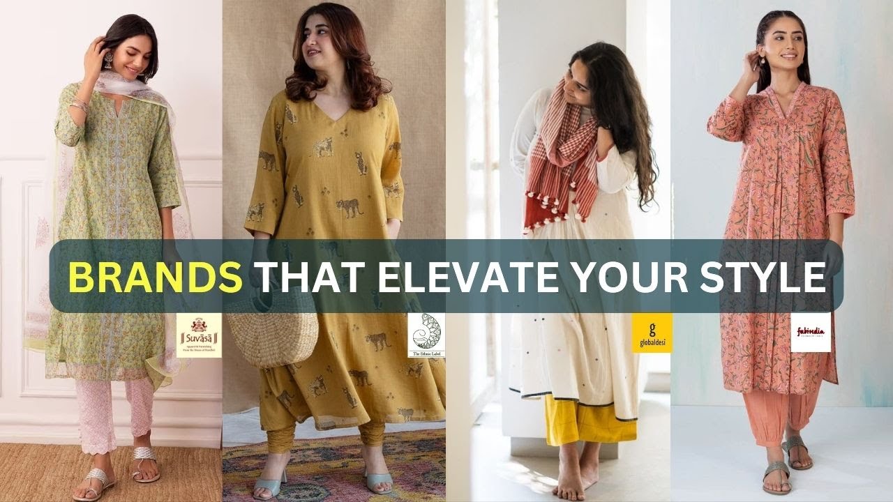 Want To Stay Stylish In 2026? Check Out These Indian Wear Brands