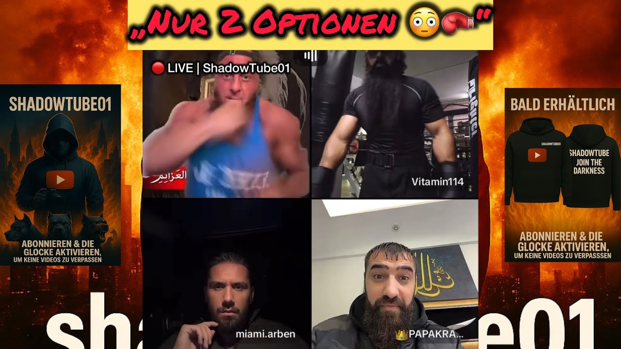 🔴 LIVE | Hamza Gym vs. Vitamin 114–Das Ultimatum! ⚠️ Arben mischt sich ein & PapaKralle kommt dazu😳🥊