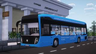 ЭЛЕКТРОБУС В МАЙНКРАФТЕ? Новый Автобус (КамАЗ-6282) На Проекте Нововладимирск (АВТОБУС В МАЙНКРАФТЕ)