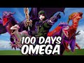 I Spent 100 Days In ARK Omega... Here