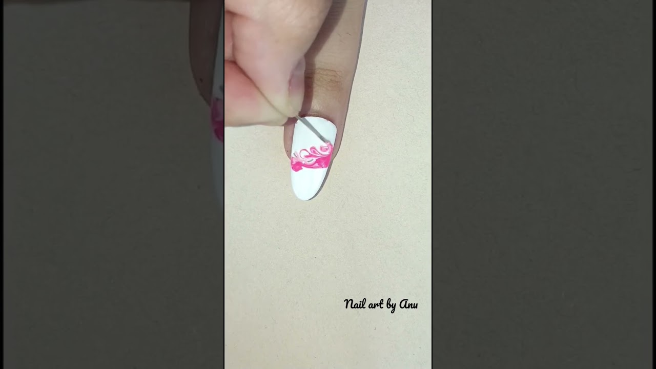 Easy Nail Art Design 💗 