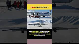 A historic moment for India! 🇮🇳✨For the first time,#IndiaInAntarctica #ScientificProgress