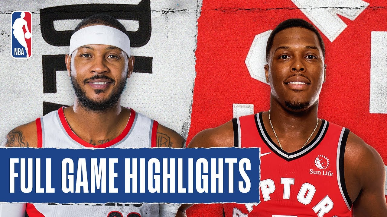 TRAIL BLAZERS at RAPTORS | FULL GAME HIGHLIGHTS | January 7, 2020