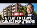 Why its worth leaving vancouver canada for athens greece  golden visa apartment tour