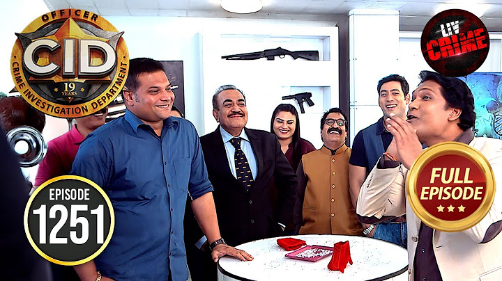 Team CID ने मिलकर ली DCP Chitrole की फिरकी | CID | सी.आई.डी. | Latest Episode | 1 Apr 2025