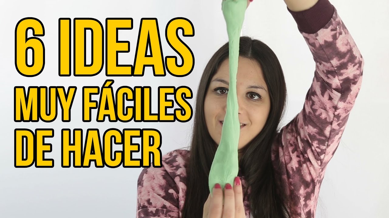 ⁣6 Ideas fáciles - Juegos y Experimentos (RECOPILACIÓN)