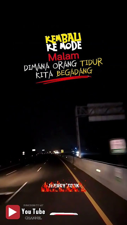 kembali ke mode malam...#shorts