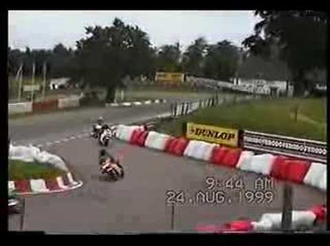 Mallory park track day, Honda NT650