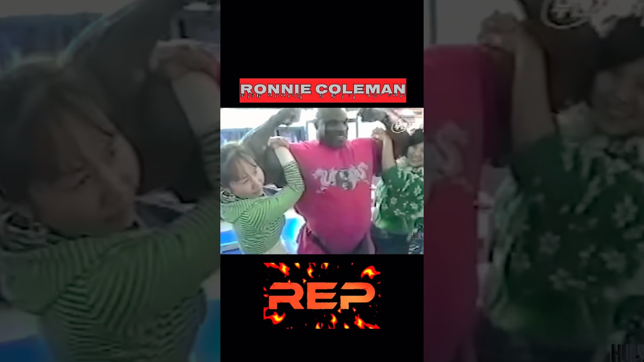 REP-Ronnie Coleman #ronniecoleman #bodybuilding #gymshort