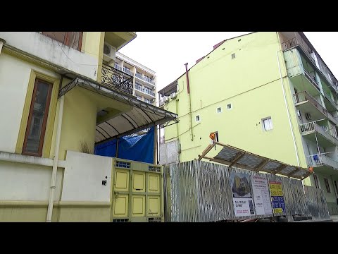 დაუცველი სახანძრო წესები კორპუსებით შემოსაზღვრულ ეზოში