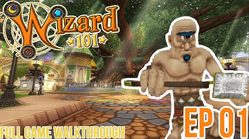 Wizard101| Ep: 01| Cyclops Lane| Full Game Walkthrough