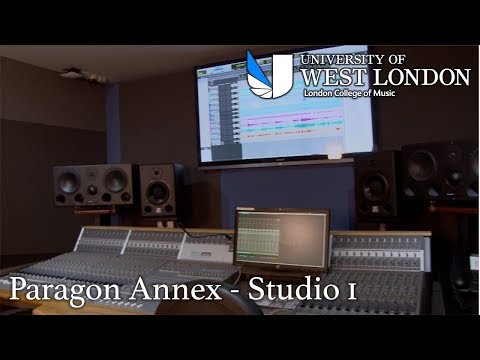 London College of Music | Studio Tours - Paragon Annex Studio 1  | University of West London