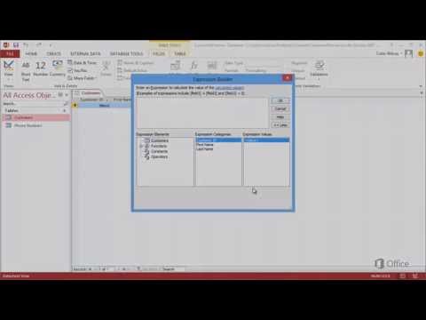 Chap 01-05- Use the calculated data type to combine two fields