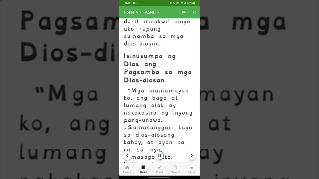 🙏BookofHOSEA C4(HOSEAS) EVENINGBIBLEREADING📚 