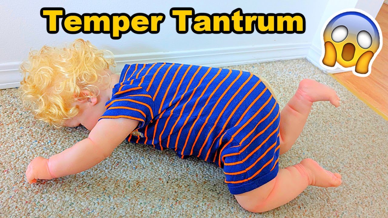 Reborn Baby Boy HAS A TEMPER TANTRUM