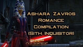 SWTOR: Ashara Zavros Romance compilation (Sith Inquisitor)