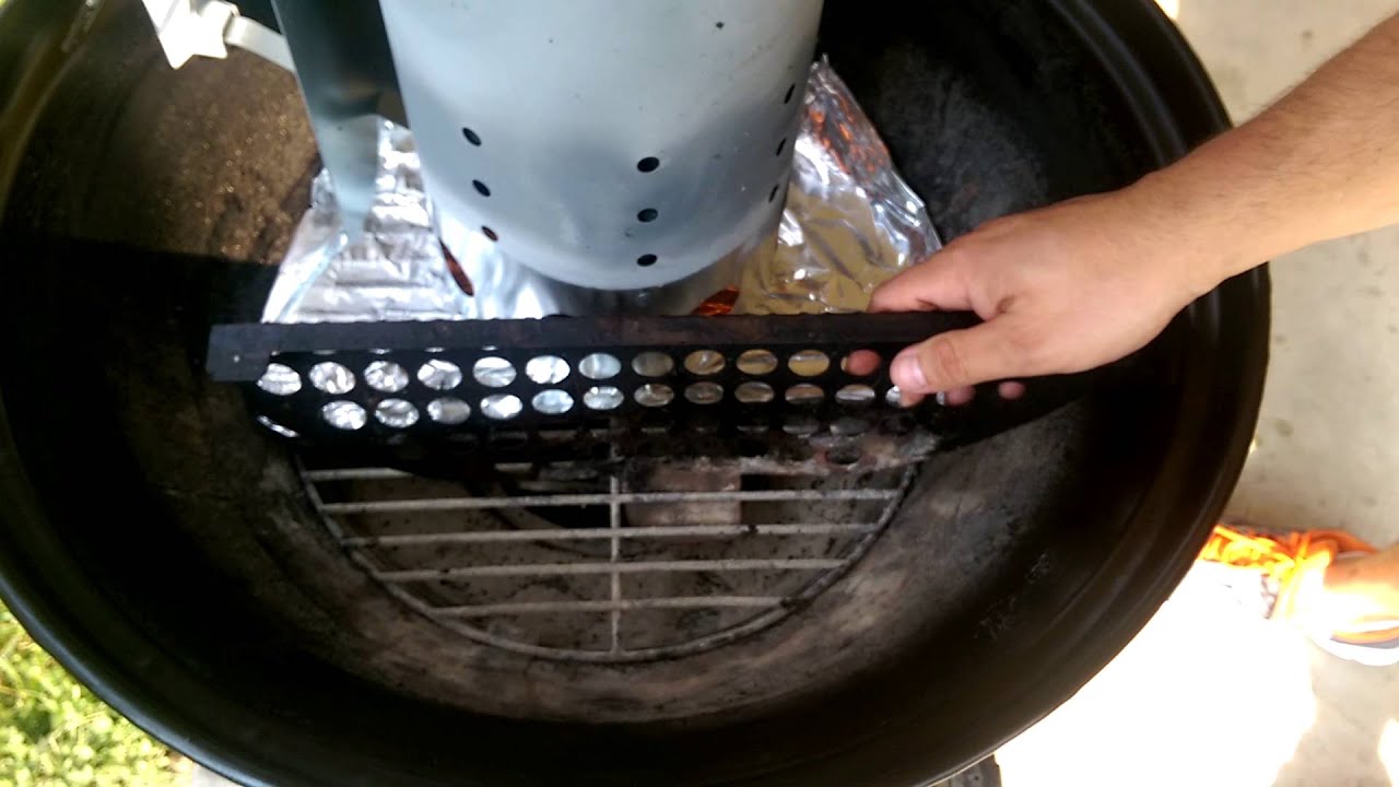 STOK grill starting charcoal with cooking oil YouTube