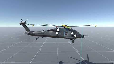 Silantro Unity3D Helicopter Simulator: First Hover Test