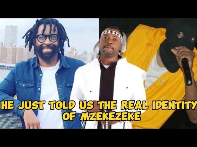 Dj sbu just revealed the real person behind the mask of mzekezeke | "the confession "