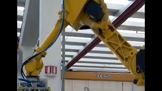2012.11.17 270 Palletizing robot 6 DOF - trajectory generation software in action