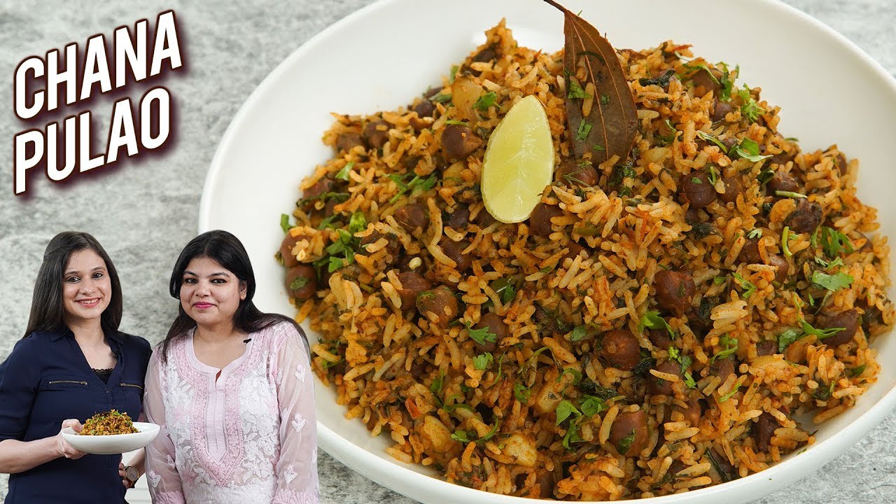 Chana Pulao Recipe - How To Make Veg Chana Pulao - One Pot Rice - Women