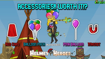 ACCESSORIES ARE HERE!! | Helmet Heroes Reborn