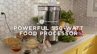 GE Appliances Powerful 550-Watt Food Processor Resimi