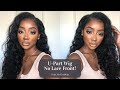 10 Minute Wig Install! My First Time Trying A U-Part Wig | Feat MyFirstWig