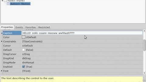 Free Pascal Lazarus IDE version 1.6.4
