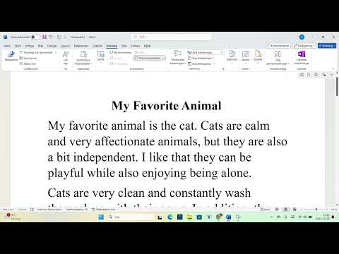 موضوع انجليزي عن حيوانك المفضل