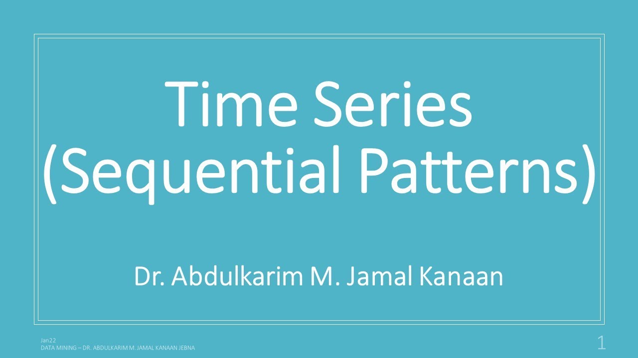 Sequential Analysis (Time Series)