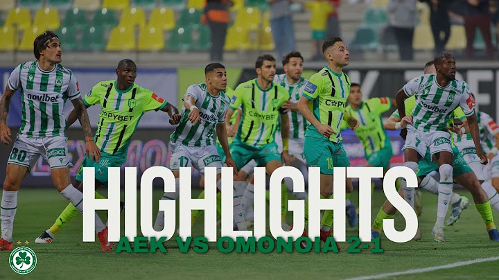 AEK - OMONOIA 2-1 (επαναληπτικός ημιτελικός κυπέλλου 2024-25)