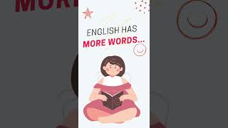 🤔 #Didyouknow?  English has more words ...  #englishlanguage #learningenglish #doyouknow