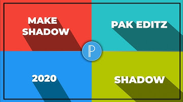 How to make Retro shadow in pixellab||Pak Editz