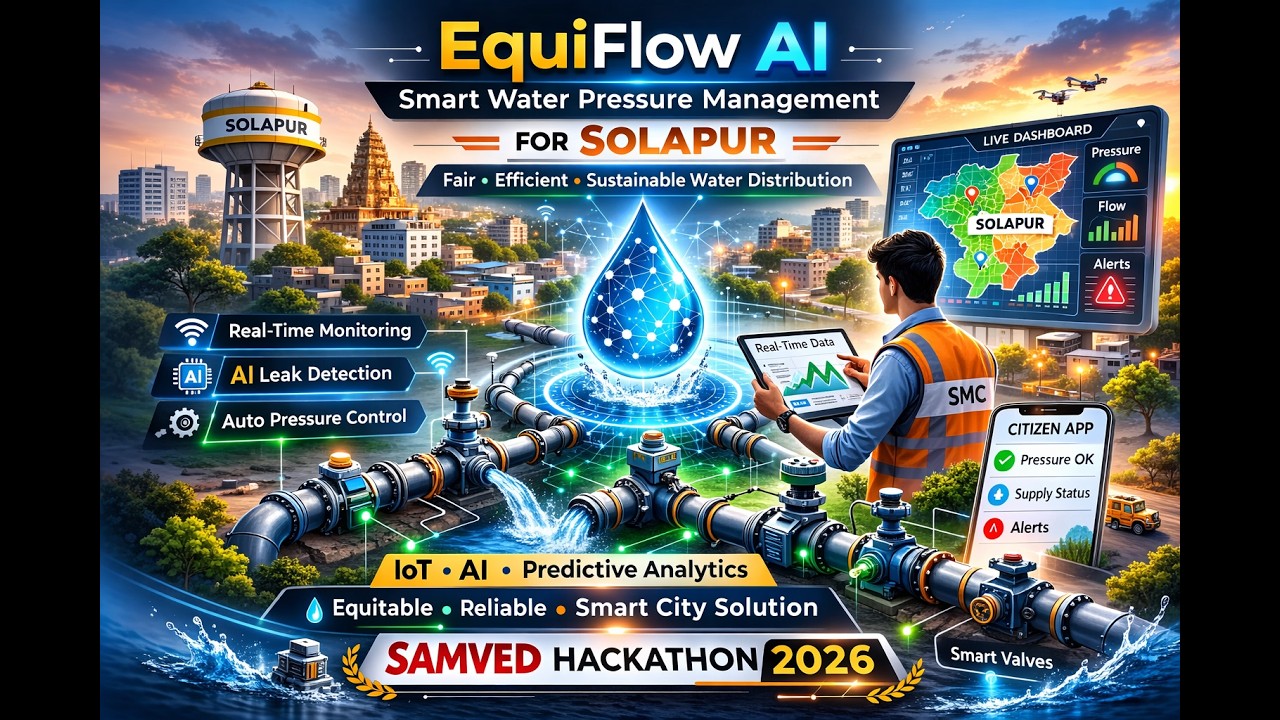 PS_ID-03 | Phase-2 | EquiFlow AI: Smart Water Pressure for Solapur MC ...